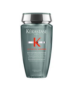 KERASTASE Genesis Homme Bain de Force Quotidien - Shampooing purifiant fortifiant pour cheveux fins