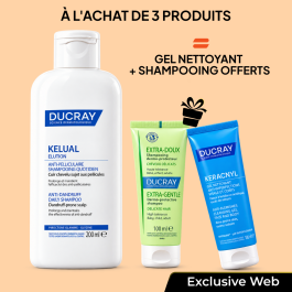 DUCRAY Elution - Shampooing doux équilibrant antipelliculaire - 200ml