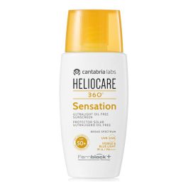 CANTABRIA LABS Heliocare 360° Sensation SPF50+ - Fluide solaire ultra-léger haute protection pour tous types de peaux - 50ml