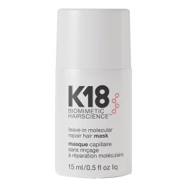 K18 Leave-in Molecular Repair Hair Mask - Masque capillaire sans rinçage à réparation moléculaire pour tous types de cheveux - 15ml