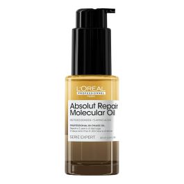 L'ORÉAL PROFESSIONNEL Absolut Repair Molecular - Huile bi-phase professionnel réparateur pour tous types de cheveux colorés, décolorés ou naturels, abîmés à très abîmés - 90ml