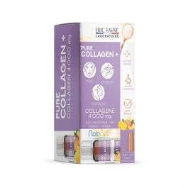 ERIC FAVRE Pure Collagen+ 4000mg - Complément alimentaire peau et ongles saveur pêche-citron