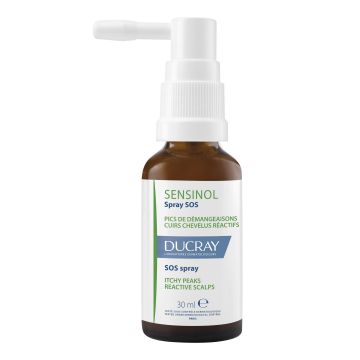 DUCRAY Sensinol - Spray S.O.S apaisant anti-démangéaisons physioprotecteur pour cuirs chevelus sensibles - 30ml