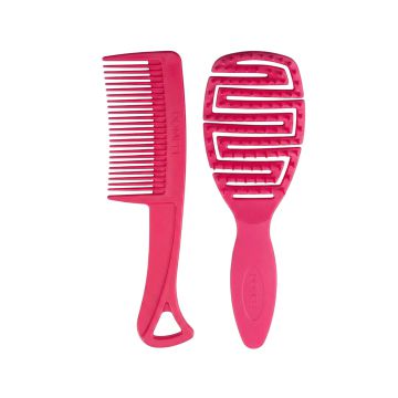 DOMPEL Kit Brosse cheveux Maya + Peigne