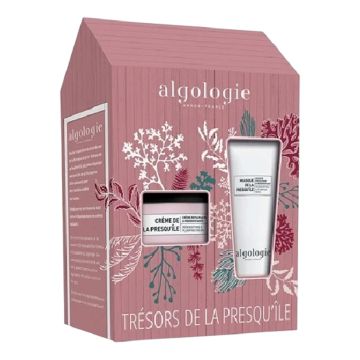 ALGOLOGIE Coffret Trésors Presqu'ile Crème Repulpante + Masque Repulpant
