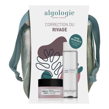 ALGOLOGIE Coffret Correction Rivage Crème Rivage + Hydra Écume