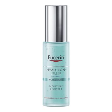 EUCERIN Hyaluron-Filler Sérum Booster d'Hydratation - Gel transparent ultra-léger rafraîchissant hydratant repulpant pour tous types de peaux - 30ml