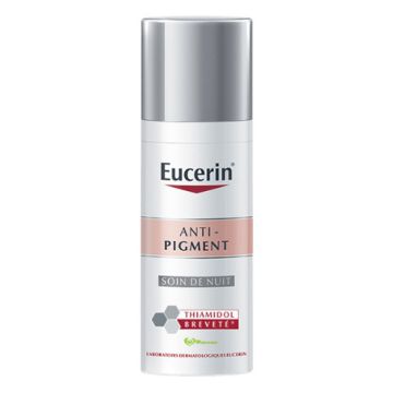 EUCERIN Anti-Pigment Night - Crème de nuit anti-taches brunes régénératrice cellulaire pour tous types de peaux - 50ml