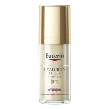 EUCERIN Hyaluron-Filler + Elasticity 3D Serum - Sérum anti-âge anti-taches amélioration de l'élasticité pour tous types de peaux matures - 30ml