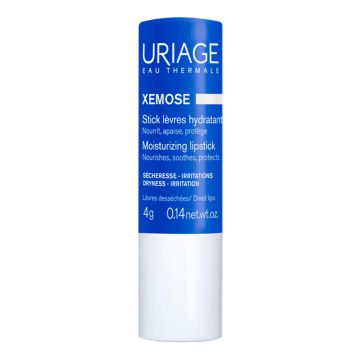 URIAGE Xémos Stick Lèvres Hydratant - Soin hydratant sans parfum pour lèvres desséchées - 4g