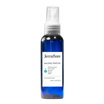 JERRAFLORE Haleine Fraîche - Spray rafraîchissant pour une haleine pure et tonique - 60ml