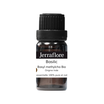 JERRAFLORE Huile Essentielle - 10ml (Basilic)