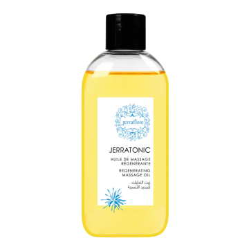 JERRAFLORE Jerratonic - Huile de massage tonifiante revitalisante - 150ml
