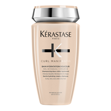 KERASTASE Curl Manifesto Bain Hydratation Douceur - Shampooing hydratant cheveux bouclés, très bouclés et crépus