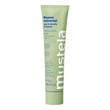 MUSTELA Bio Baume Universel Aux 3 Extraits d'Avocat - Baume nourrissant multi-usages - 75ml