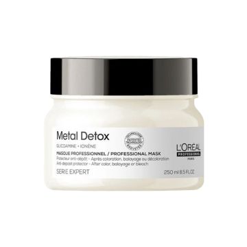 L'ORÉAL PROFESSIONNEL Metal Detox - Masque professionnel protecteur anti-dépôt après coloration, décoloration ou balayage