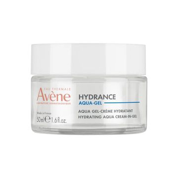 AVÈNE Hydrance Aqua-Gel - Gel-crème hydratant soin complet multibénéfices pour peaux sensibles déshydratées - 50ml