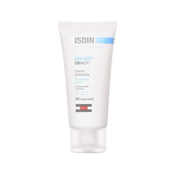 ISDIN Hydration Ureadin Ultra 30 - Crème exfoliante hydratation intense réparation de la barrière cutanée pour peaux épaissies et durillons - 50ml
