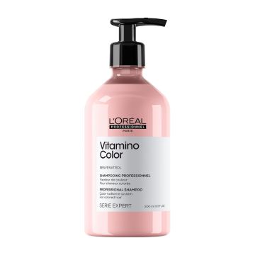 L'ORÉAL PROFESSIONNEL Vitamino Color - Shampooing professionnel fixateur de couleur pour cheveux colorés-500ml