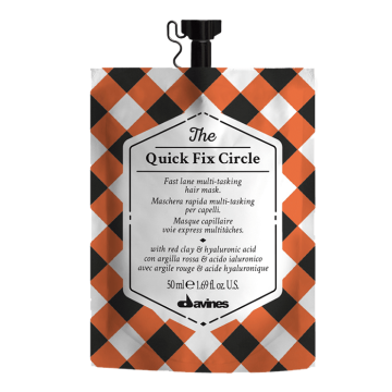 DAVINES The Quick Fix Circle - Masque démêlant reconstituant hydratant effet instantané