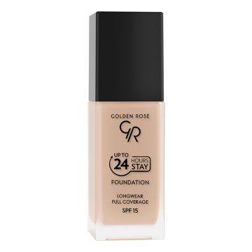 GOLDEN ROSE Up To 24 Hours Stay Fondation SPF15 - Fond de teint longue tenue 