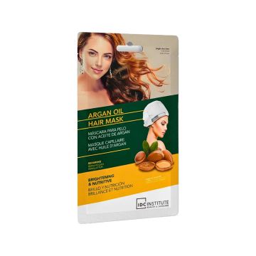 IDC INSTITUTE Argan Oil Hair Mask - Masque éclaircissant nourrissant à l'huile d'argan pour cheveux secs et rêches - 60g