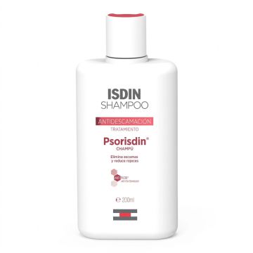ISDIN Shampoo Psorisdin Antidescamative - Shampooing anti-démangeaisons anti-desquamation et anti-rougeurs - 200ml