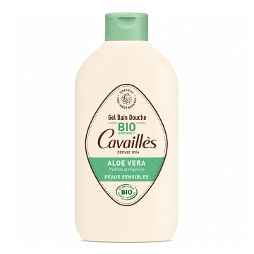 ROGÉ CAVAILLÈS Bio - Gel bain douche surgras aloe vera pour peaux sensibles - 400ml