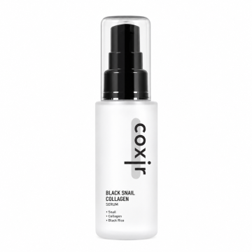 COXIR Black Snail Collagen - Sérum liftant anti-rides pour tous types de peaux
