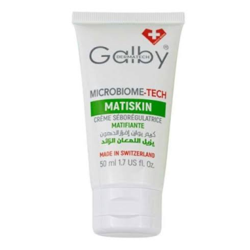 GALBY Dermatech Matiskin - Crème matifiante pour peaux mixtes à grasses - 50 ml
