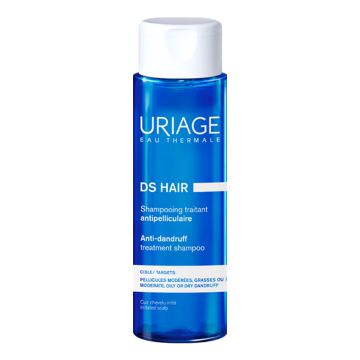 URIAGE DS Shampooing Traitant Antipelliculaire - Shampooing purifiant anti-démangeaisons - 200ml
