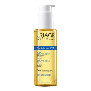URIAGE Bariéderm Cica Huile Dermatologique - Huile de massage anti-vergetures et marques - 100ml