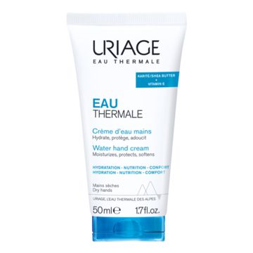 URIAGE Eau Thermale Crème d'Eau Mains - Crème hydratante protectrice pour mains sèches - 40 ml