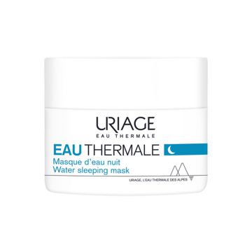 URIAGE Eau Thermale Masque d'Eau Nuit - Soin de nuit hydratant pour peaux déshydratées - 50ml
